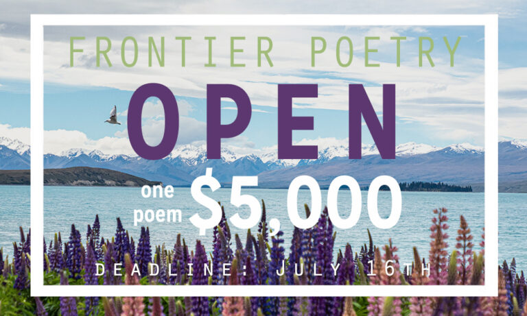 Frontier Poetry Poetry Awards