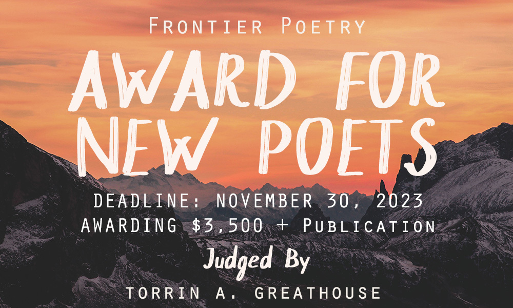 Frontier Poetry Poetry Awards